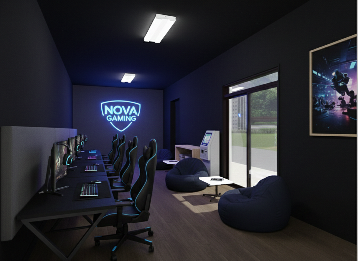 eスポーツルームプラン　内観