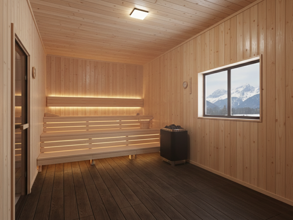 サウナハウスプラン　内観