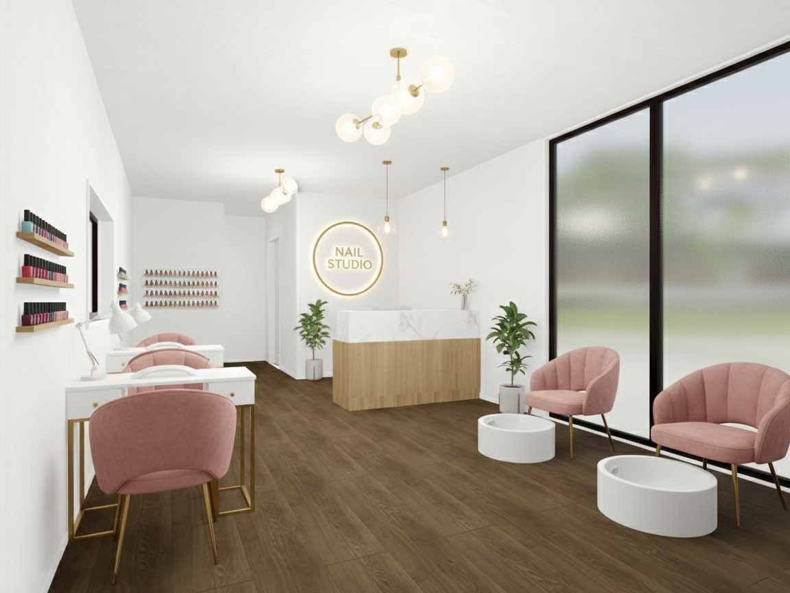 ネイルサロンプラン　内観