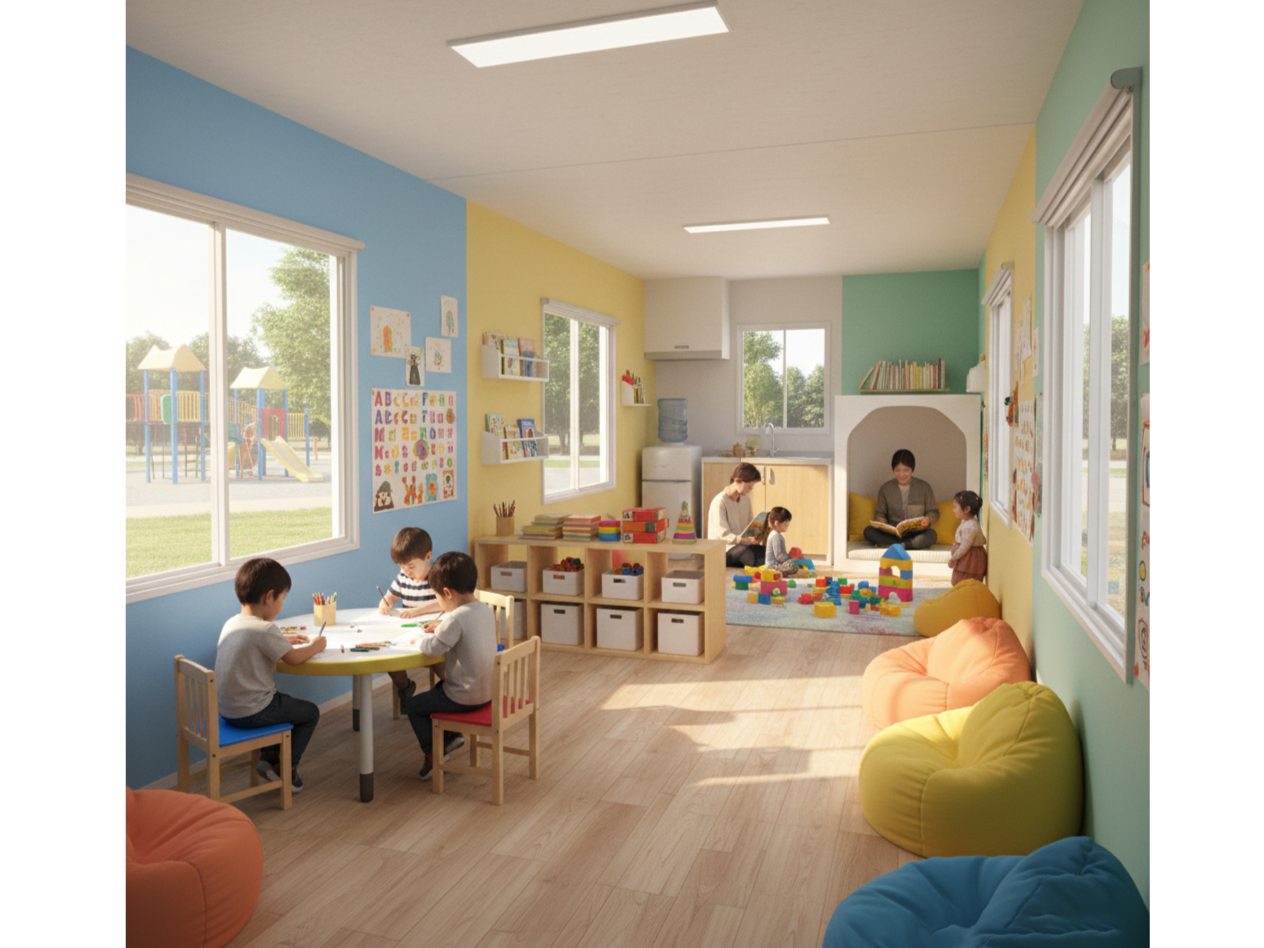 託児スぺ―スプラン　内観