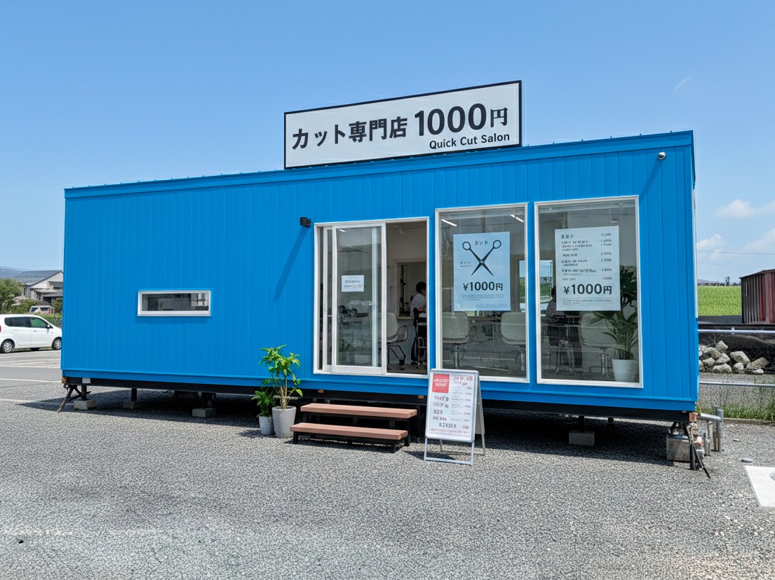 美容室プラン 外観