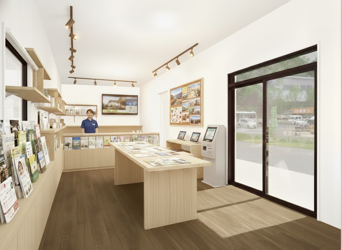 観光案内所プラン　内観